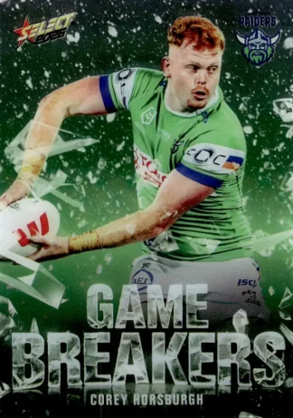 2026 NRL League Heroes Game Breakers - GB009 Corey Horsburgh Canberra Raiders