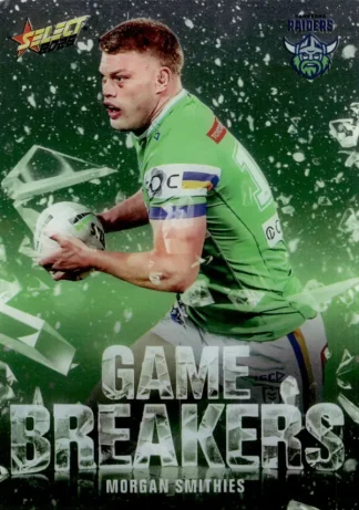 2026 NRL League Heroes Game Breakers - GB012 Morgan Smithies Canberra Raiders