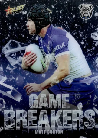 2026 NRL League Heroes Game Breakers - GB017 Matt Burton Canterbury Bulldogs