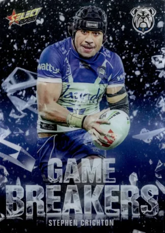2026 NRL League Heroes Game Breakers - GB018 Stephen Crichton Canterbury Bulldogs