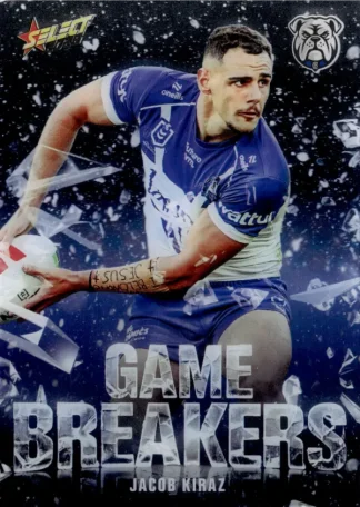 2026 NRL League Heroes Game Breakers - GB021 Jacob Kiraz Canterbury Bulldogs
