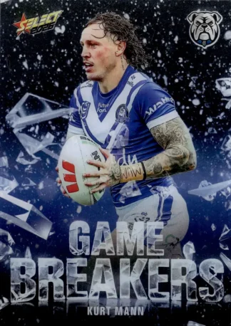 2026 NRL League Heroes Game Breakers - GB022 Kurt Mann Canterbury Bulldogs
