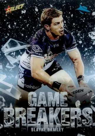 2026 NRL League Heroes Game Breakers - GB025 Blayke Brailey Cronulla Sharks
