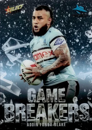 2026 NRL League Heroes Game Breakers - GB027 Addin Fonua-Blake Cronulla Sharks