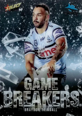 2026 NRL League Heroes Game Breakers - GB032 Braydon Trindall Cronulla Sharks