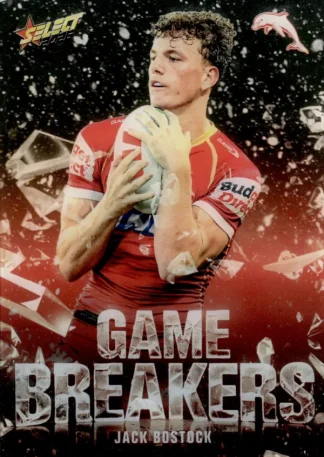 2026 NRL League Heroes Game Breakers - GB033 Jack Bostock Dolphins