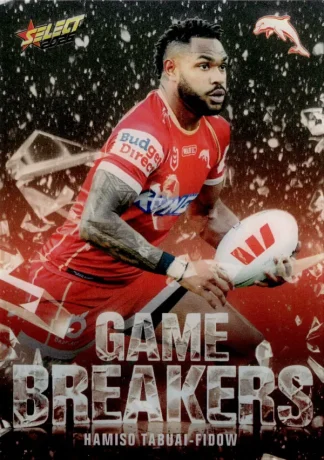 2026 NRL League Heroes Game Breakers - GB040 Hamiso Tabuai-Fidow Dolphins