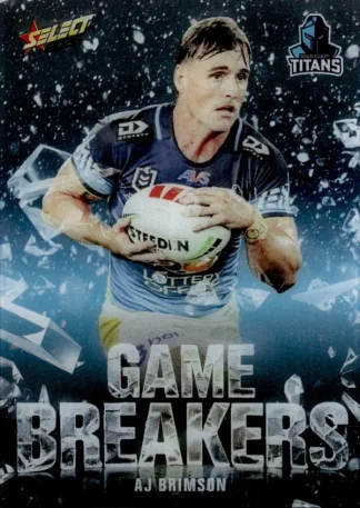 2026 NRL League Heroes Game Breakers - GB041 AJ Brimson Gold Coast Titans