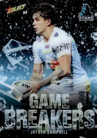 2026 NRL League Heroes Game Breakers - GB042 Jayden Campbell Gold Coast Titans