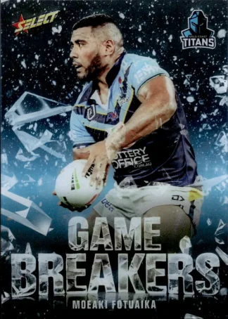 2026 NRL League Heroes Game Breakers - GB046 Moeaki Fotuaika Gold Coast Titans