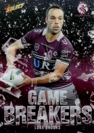2026 NRL League Heroes Game Breakers - GB049 Luke Brooks Manly Sea Eagles