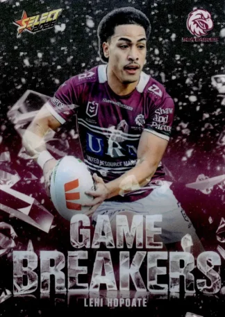 2026 NRL League Heroes Game Breakers - GB051 Lehi Hopoate Manly Sea Eagles