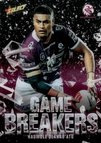 2026 NRL League Heroes Game Breakers - GB053 Haumole Olakau`atu Manly Sea Eagles