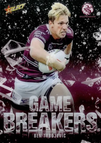 2026 NRL League Heroes Game Breakers - GB055 Ben Trbojevic Manly Sea Eagles