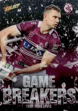 2026 NRL League Heroes Game Breakers - GB056 Tom Trbojevic Manly Sea Eagles