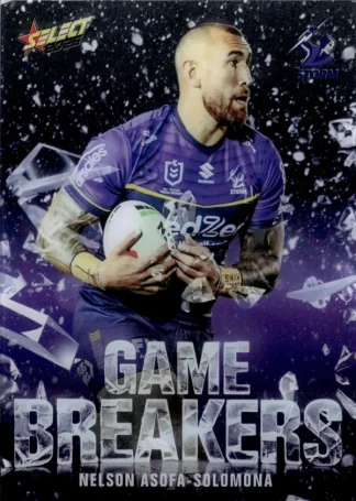 2026 NRL League Heroes Game Breakers - GB057 Nelson Asofa-Solomona Melbourne Storm