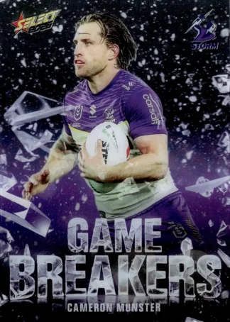 2026 NRL League Heroes Game Breakers - GB062 Cameron Munster Melbourne Storm