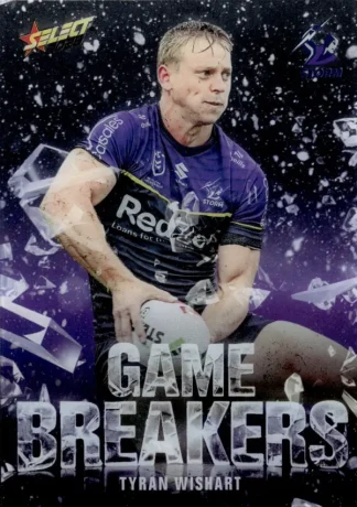 2026 NRL League Heroes Game Breakers - GB064 Tyran Wishart Melbourne Storm