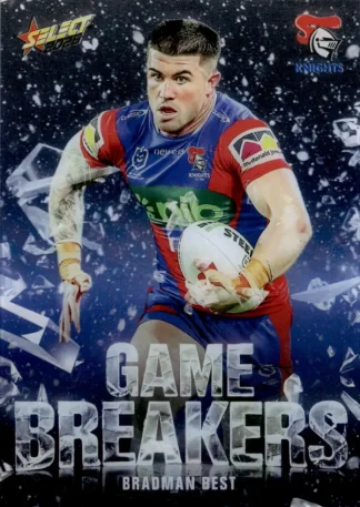 2026 NRL League Heroes Game Breakers - GB065 Bradman Best Newcastle Knights
