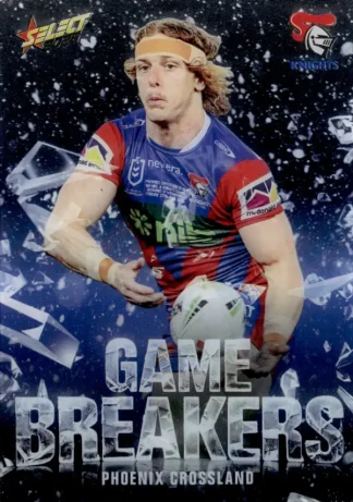 2026 NRL League Heroes Game Breakers - GB066 Phoenix Crossland Newcastle Knights