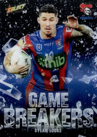 2026 NRL League Heroes Game Breakers - GB069 Dylan Lucas Newcastle Knights