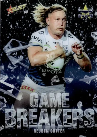 2026 NRL League Heroes Game Breakers - GB074 Reuben Cotter North QLD Cowboys