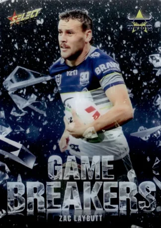 2026 NRL League Heroes Game Breakers - GB077 Zac Laybutt North QLD Cowboys
