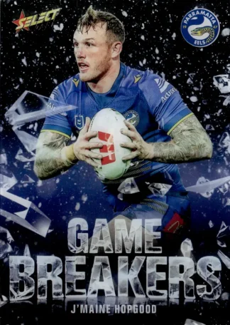 2026 NRL League Heroes Game Breakers - GB081 J'maine Hopgood Parramatta Eels