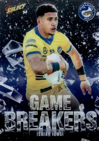 2026 NRL League Heroes Game Breakers - GB082 Isaiah Iongi Parramatta Eels