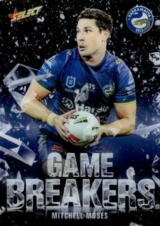 2026 NRL League Heroes Game Breakers - GB085 Mitchell Moses Parramatta Eels