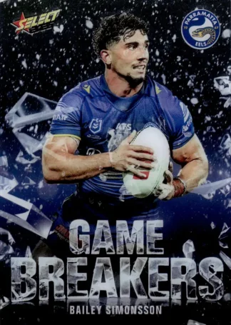 2026 NRL League Heroes Game Breakers - GB088 Bailey Simonsson Parramatta Eels