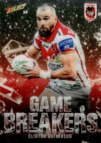 2026 NRL League Heroes Game Breakers - GB107 Clinton Gutherson St George Dragons