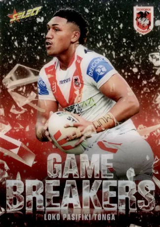 2026 NRL League Heroes Game Breakers - GB111 Loko Pasifiki Tonga St George Dragons