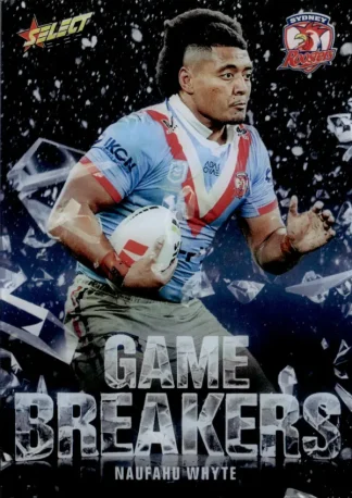 2026 NRL League Heroes Game Breakers - GB120 Naufahu Whyte Sydney Roosters