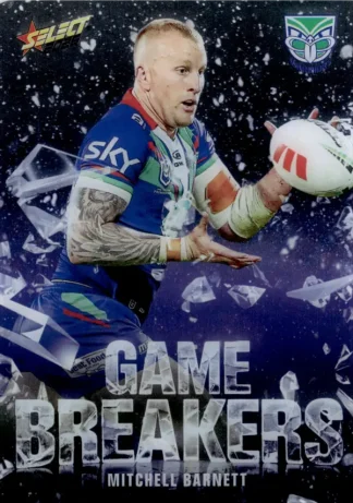 2026 NRL League Heroes Game Breakers - GB121 Mitchell Barnett Warriors