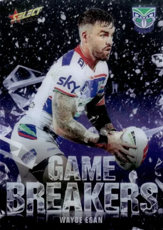 2026 NRL League Heroes Game Breakers - GB123 Wayde Egan Warriors