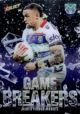2026 NRL League Heroes Game Breakers - GB124 James Fisher-Harris Warriors