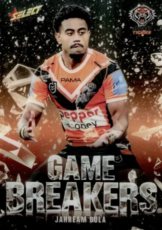 2026 NRL League Heroes Game Breakers - GB129 Jahream Bula Wests Tigers