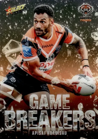 2026 NRL League Heroes Game Breakers - GB130 Apisai Koroisau Wests Tigers