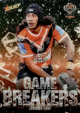2026 NRL League Heroes Game Breakers - GB131 Jarome Luai Wests Tigers