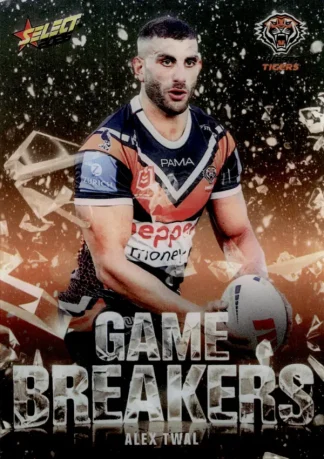 2026 NRL League Heroes Game Breakers - GB136 Alex Twal Wests Tigers