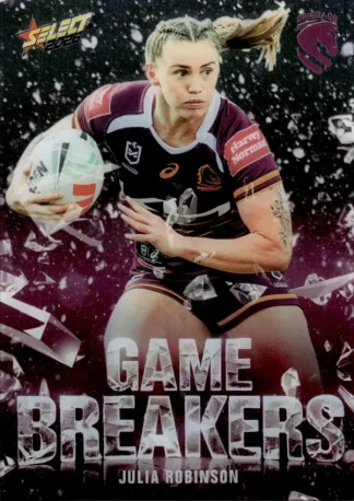 2026 NRL League Heroes Game Breakers - GB137 Julia Robinson Brisbane Broncos