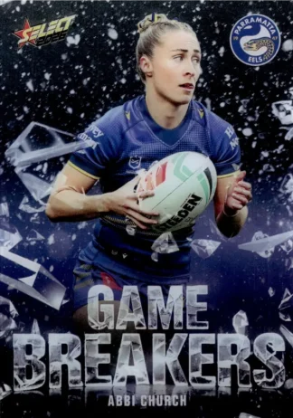 2026 NRL League Heroes Game Breakers - GB151 Abbi Church Parramatta Eels