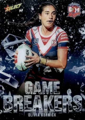 2026 NRL League Heroes Game Breakers - GB156 Olivia Kernick Sydney Roosters
