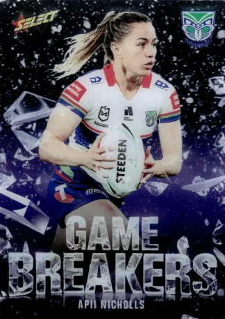 2026 NRL League Heroes Game Breakers - GB158 Apii Nicholls Warriors