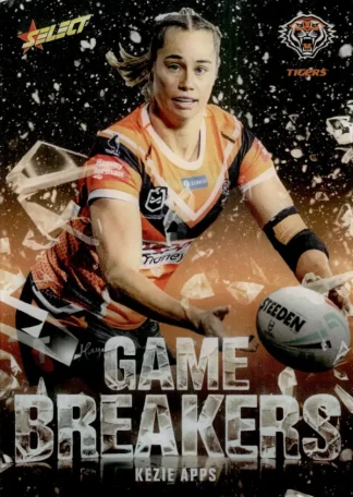 2026 NRL League Heroes Game Breakers - GB159 Kezie Apps Wests Tigers