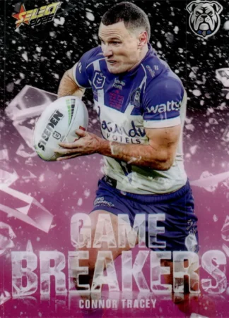 2026 NRL League Heroes Game Breakers Pink - GBP12 Connor Tracey Canterbury Bulldogs