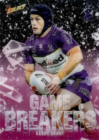2026 NRL League Heroes Game Breakers Pink - GBP29 Harry Grant Melbourne Storm