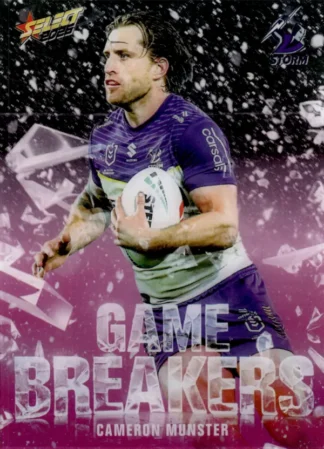 2026 NRL League Heroes Game Breakers Pink - GBP31 Cameron Munster Melbourne Storm