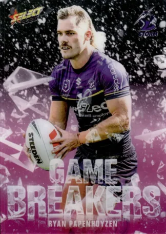2026 NRL League Heroes Game Breakers Pink - GBP32 Ryan Papenhuyzen Melbourne Storm